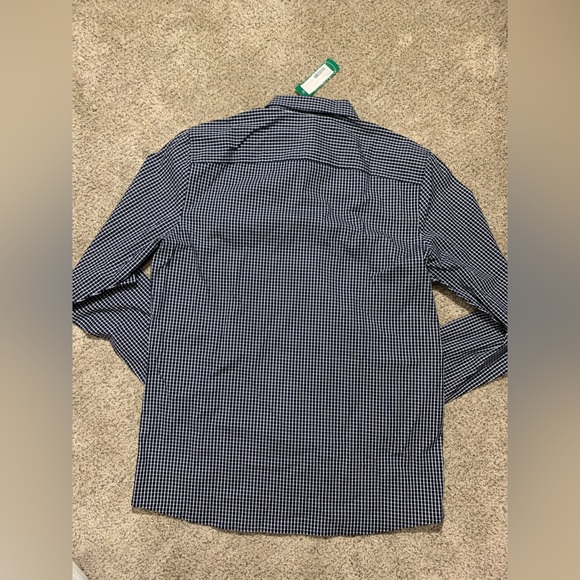 New Artefact Stockholm Stretch Poplin Navy Blue Shirt - Picture 6 of 7